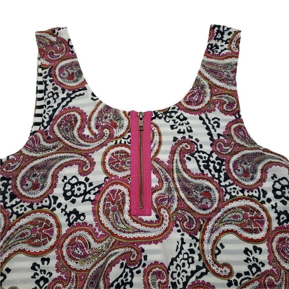 Meadow Rue Mixed Media Sleeveless Top Size MEDIUM - Picture 6 of 12